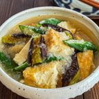作業時間5分《夏野菜と厚揚げのみぞれ煮》
