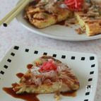 納豆のお好み焼き風オムレツ
