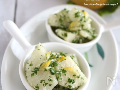 梨のパセリチーズ和え By 築山紀子 レシピサイト Nadia ナディア プロの料理家のおいしいレシピ