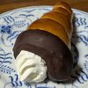 つーやんの作ってみた!投稿(チョコ＆生クリームの『コルネ』)