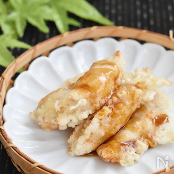 天丼屋さんの鶏むね肉の甘辛天ぷら