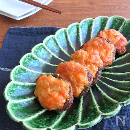 トースターで簡単和総菜 しいたけの明太ツナマヨチーズ焼き By 佐藤 加奈子 Kaana57 レシピサイト Nadia ナディア プロの料理家のおいしいレシピ