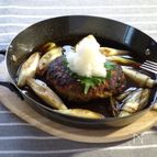 ハンバーグのめんつゆ煮