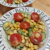 よっこの作ってみた!投稿(【薄切りきゅうりの無限旨だれサラダ】重ねて食べる胡瓜が最高！)