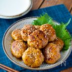 お弁当にもぴったり♪寒天でジューシー鶏つくね
