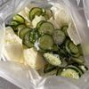 1玉買ったら！【キャベツのオイスター和え】の下準備