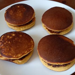 りゅうたんの作ってみた!投稿(【米粉で作る】ふわふわどら焼き)