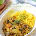 茄子とトマトの夏野菜キーマカレー♪子供も食べれる美味しさ☆