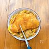 簡単×コスパ最強。甘辛てりたまチキンカツ丼の工程6