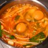 豚肉の純豆腐風チゲスープの工程7