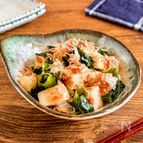さっぱり箸休め♪火を使わず簡単【長芋とわかめの梅だし和え】