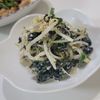 1バーバミーの作ってみた!投稿(もやしそわかめの和風ごまマヨサラダ【わかめの戻し・包丁不要】)