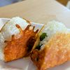 まゆのの作ってみた!投稿(カリカリチーズの三角おにぎり(枝豆入り))