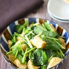 【絹揚げとほうれん草の和風しょうがサラダ】ごま香る♪激旨！！