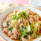 【ワンパンヘルシー大満足】白滝レタスのひき肉炒め　#男子ウケ
