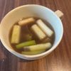 金の作ってみた!投稿(香ばしねぎ香る！簡単鶏ガラスープ)