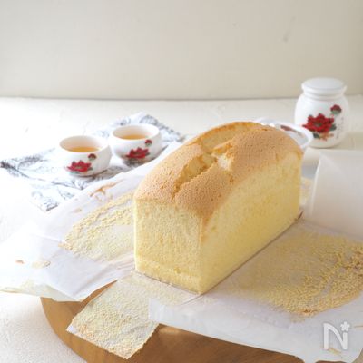 しっとりふわふわ！
豆腐カステラパウンド
