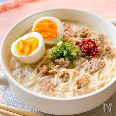 【夏にぴったり♡】冷やし担々そうめん