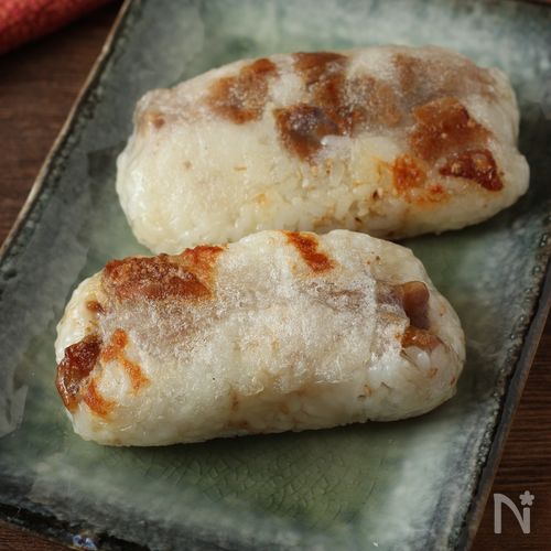 肉は内！ライスペーパー【巻き肉チーズおにぎり】