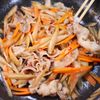 ご飯の進む和食の炒め物😋🍚きんぴらごぼうの卵炒め♪の工程3