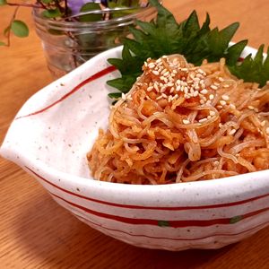 こまりこ😃の作ってみた!投稿(【こんにゃくと切り干し大根の韓国風】冷やしても◎戻し不要！)