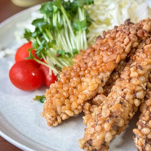 ザクザクジューシー✨天かすクリスピーチキン🐔