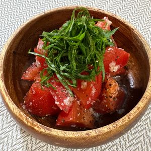 楽ラク手抜キッチン🐶🐾の作ってみた!投稿(5分で簡単！塩麹トマトマリネ)