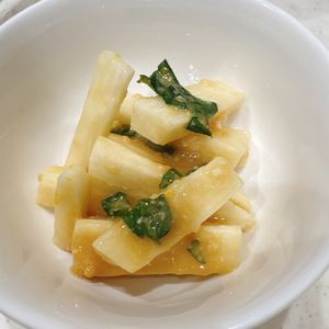 むぎの作ってみた!投稿(【もう一品に】切って和えるだけ♪「長芋のしそ味噌和え」)