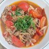 milkの作ってみた!投稿(たっぷりトマトの牛肉炒め煮)