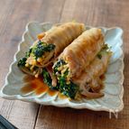ご飯がすすむ！えのきと豆苗の豚肉巻き