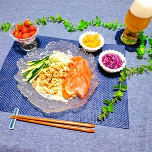 yurucafe_daysの作ってみた!投稿(【汁なし豆乳担々麺】濃厚！ゴマの香りがたまらない)