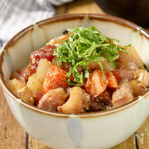 絶品あまうまだれ♪ごまだれ漬け丼