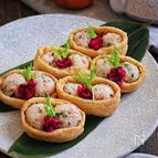 白だしでめんたい大葉のお稲荷さん
