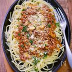 ミートソース&ミートソースパスタ