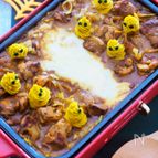かぼちゃおばけのカレー味チーズタッカルビ