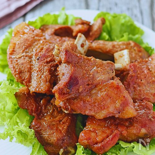 漬けて焼くだけ!柔らかスペアリブ