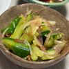 みーこの作ってみた!投稿(暑い日はこれに限る「たたききゅうりの梅肉ミョウガ和え」)