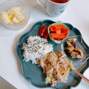 ayaelの作ってみた!投稿(『春キャベツと豚こまのスタミナ味噌炒め』包丁いらず♪)