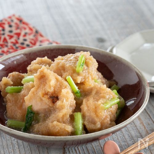 鶏肉とかぶのみぞれ煮