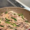 10分で完成！【ピーマン豚塩丼】の工程4