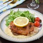 さっぱりで濃厚【レモンクリームソースのチキンソテー】