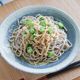 初夏の昼食に！えのきとオクラの梅冷やしそば