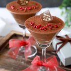 バレンタインに♪ヘルシーチョコレートムース