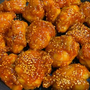 ありすとてれすの作ってみた!投稿(【甘辛ヤンニョムチキン】ごはんにもビールにも!)
