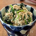 ごま好きにはたまらない《ごまたっぷり♡ほうれん草の白和え》