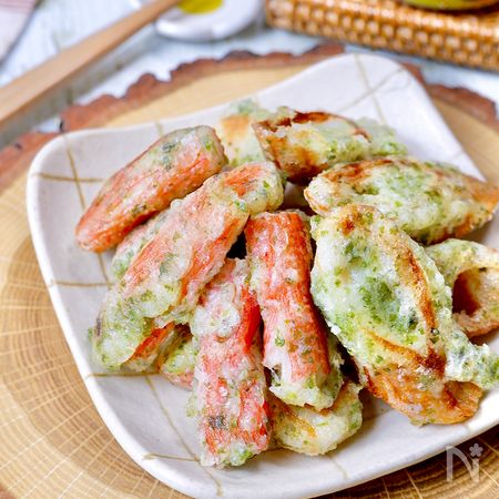 コスパ最強 簡単３ステップ ちくわとかにかまの磯辺揚げ By Rinaty りなてぃ レシピサイト Nadia ナディア プロの料理家のおいしいレシピ