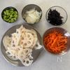 【ひじきとれんこんのデリ風サラダ】レンジで簡単！栄養満点の工程1