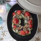 ホットケーキミックスで簡単リースケーキ♪