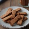 素朴なおやつ♪米粉の黒糖きな粉クッキー