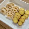 家族がよろこぶ♪【バター香る甘辛チキンと秋野菜】の下準備
